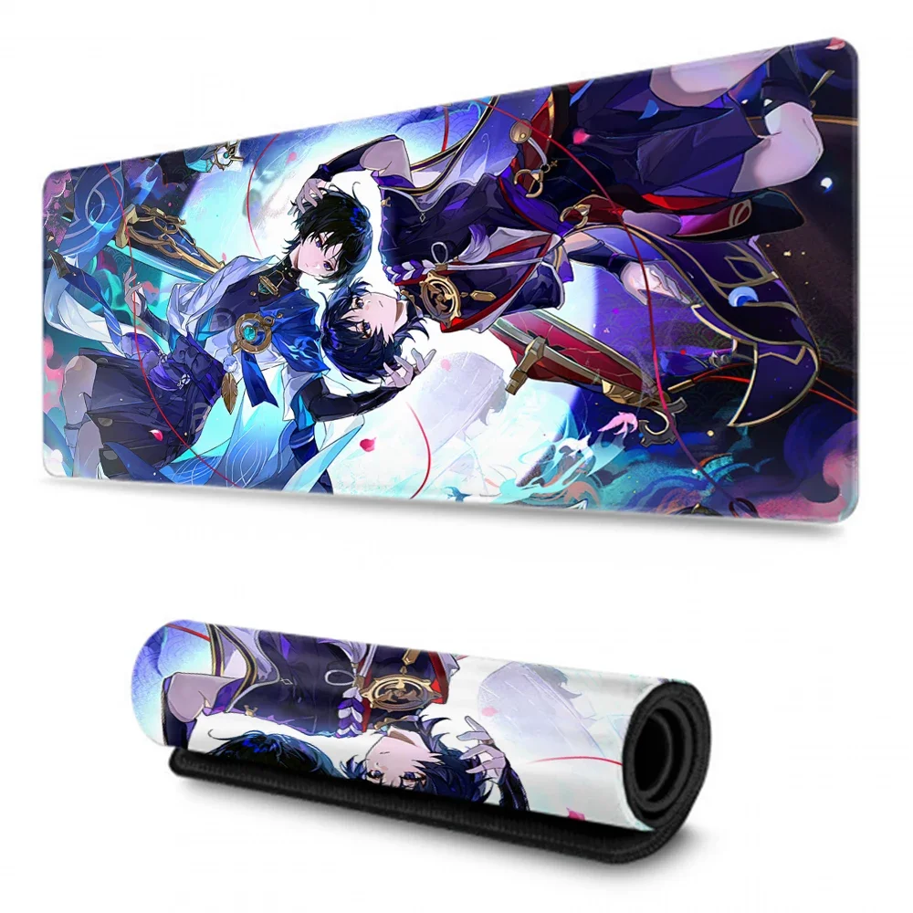 

Scaramouche Tighnari Cyno Mouse Pad Genshin Impact Mousepad Genshin Keyboard Padding Computer Pad PC Gaming Accessories Desk Mat