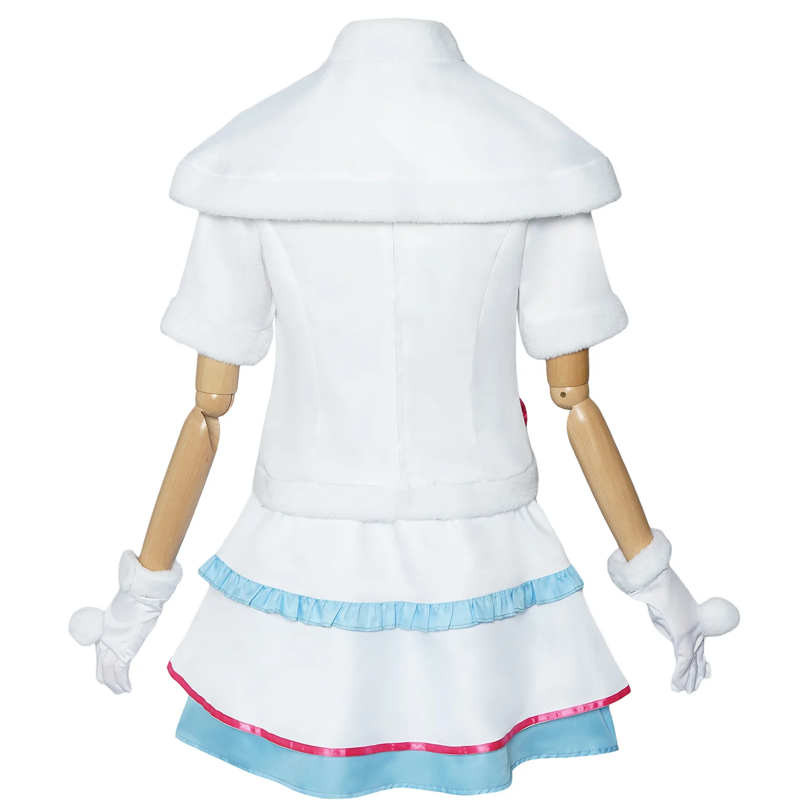 Lovelive Snow Halation Kotori Umi Eli Rin Nozomi Nico Maki Costume Cosplay Anime Love Live Uniforme Inverno Lolita Dress Parrucca
