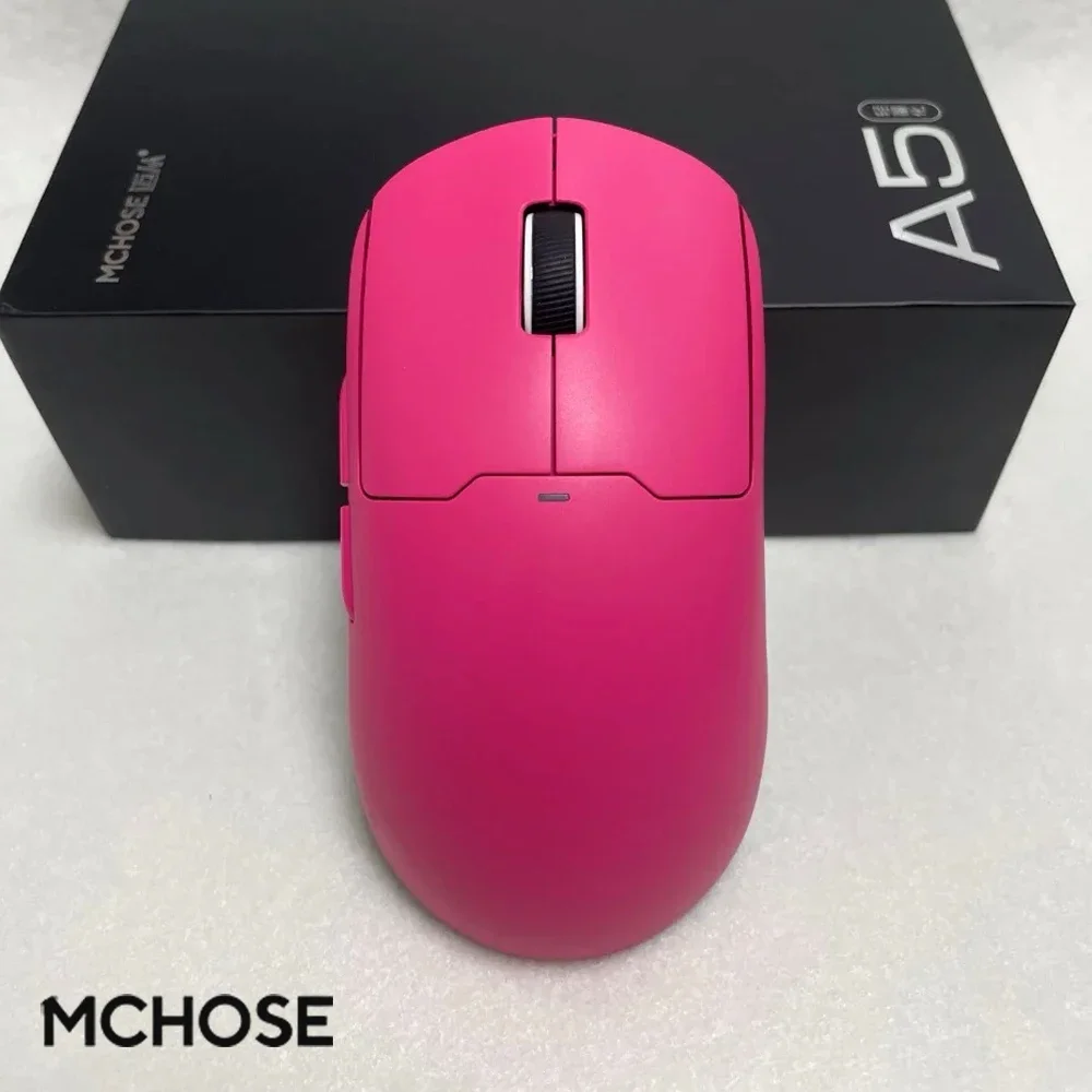 MCHOSE A5 Pro Max Wireless mouse three mode Bluetooth PAW3395 gaming mouse lightweight e-sports pc accessories pc gamer man gift