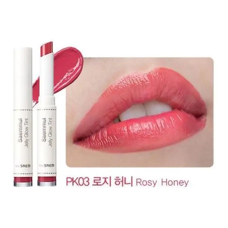 The Saem Saemmul Jelly Glow Tint Lip Lipstick Pen Makeup Waterproof Non-stick Cup Fashion Long Lasting Sexy Korea Cosmetics