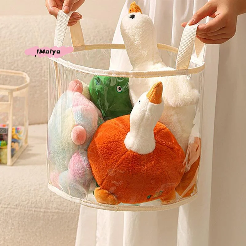 Picture 3: M-Transparent Children's Toy Storage Basket Large Size Toy Storage Bag Large Capacity Household Multifunctional Storage Basket