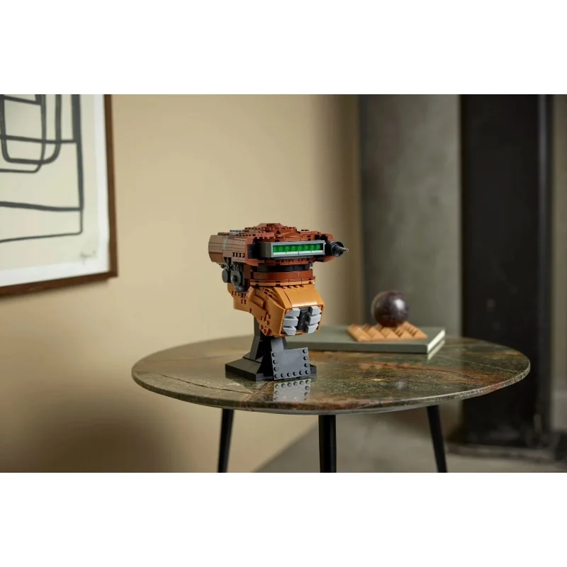 

Moc-703 Boushh helmet bust Star plan model building blocks DIY assembly educational bricks children's toys Christmas gifts