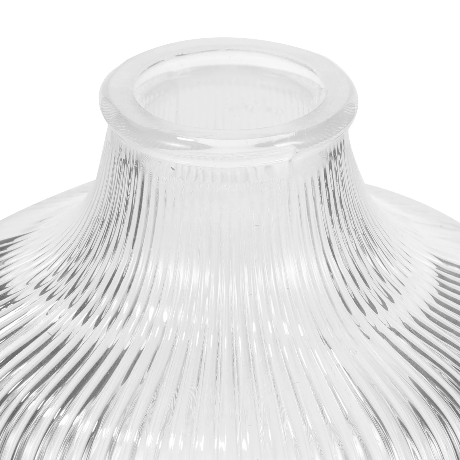 

Beveled Glass Pendant Lampshade Thick Hammered Design Replacement Light Cover for Chandelier Ceiling Hanging Light