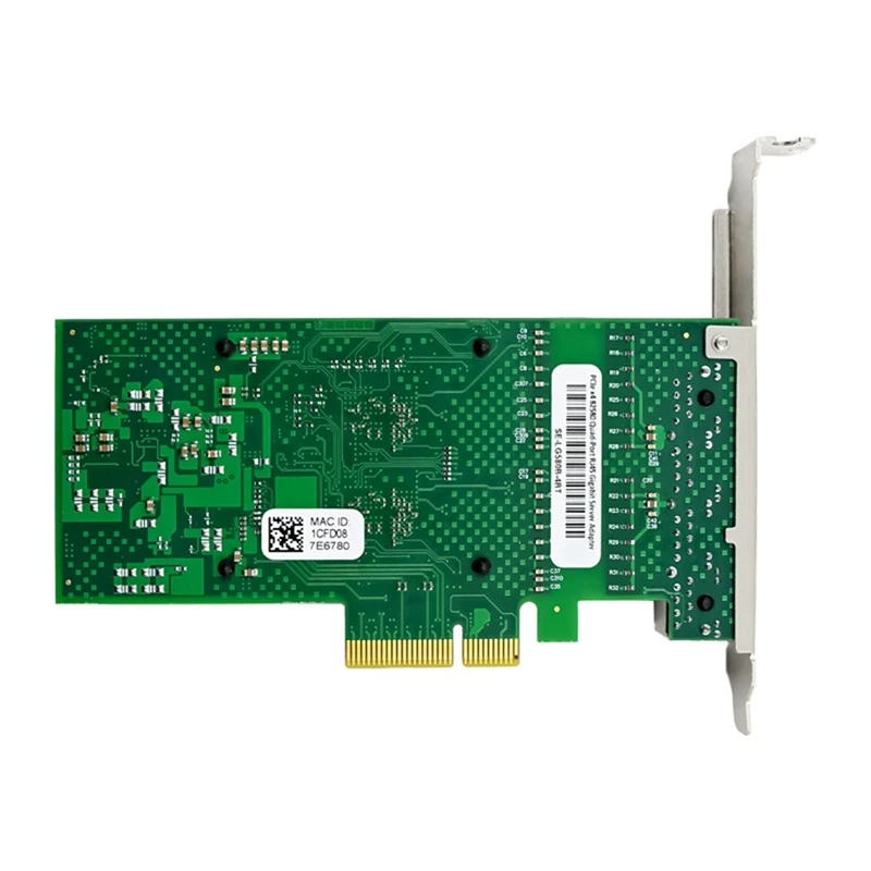 I340-T4 PCI-E X4 Gigabit Server Network Card 4-Port RJ45 PCI Express X Gen 2.1 5GT/S 82580EB Server NIC