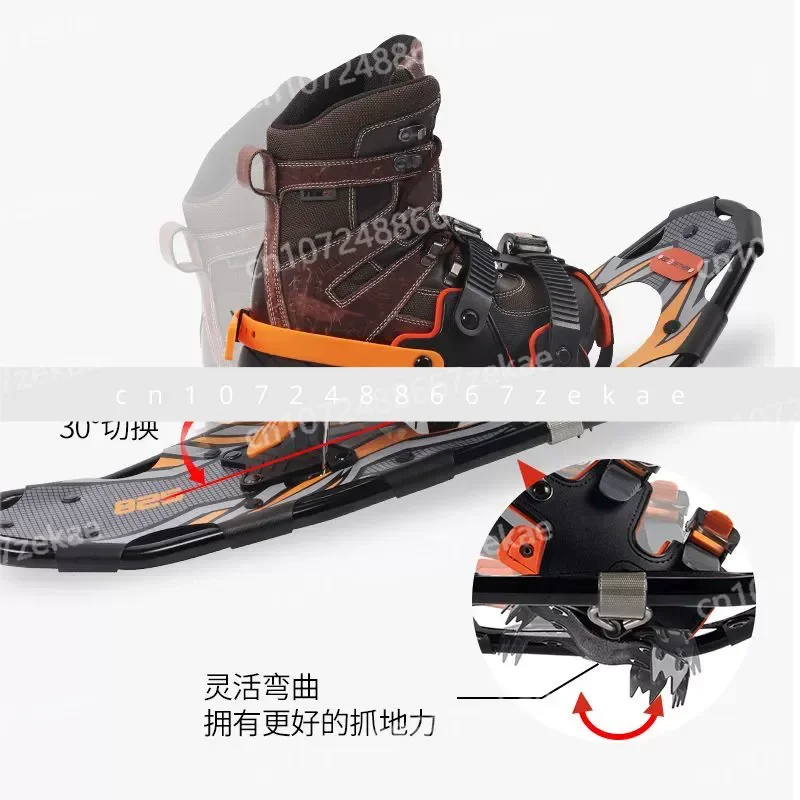 

Зимняя утолщенная обувь для скалолазания, снаряжение для снежной горы, обувь для ходьбы по снегу