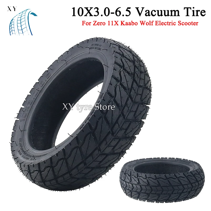 10X3.0-6.5 Off-road Tubeless Tire 10 Inch Wheel Tyre For Electric Scooter Accessories Durable Replacement Repair Parts