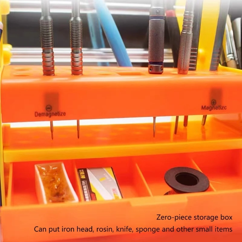 Convenient Screwdriver Storage Rack, Repair Tool, Desk Storage Rack