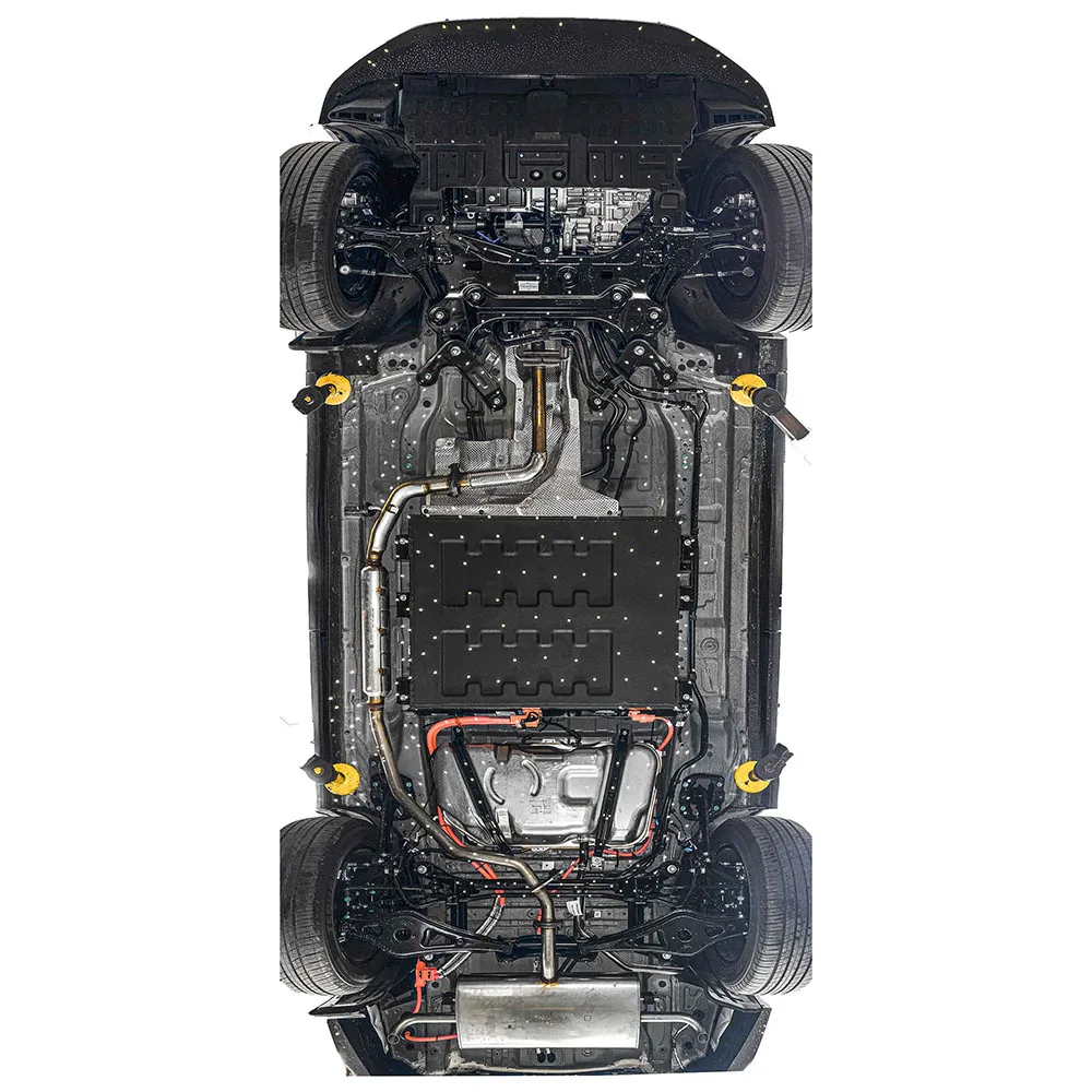 Piastra protettiva per motore anteriore Motore posteriore Batteria anteriore Batteria posteriore Bordo di protezione telaio per JETOUR SHANHAI L7 2024 1.5T 120KM