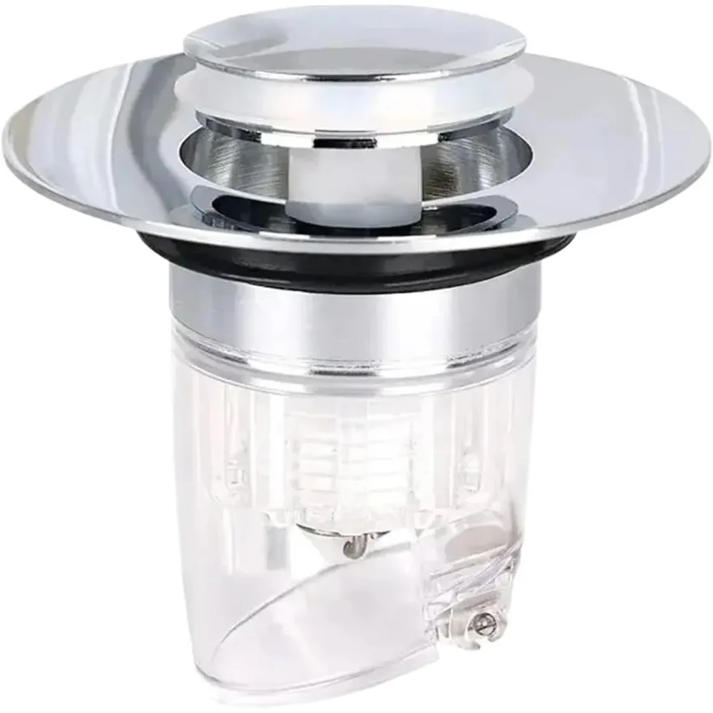 

Proof Plug Spring Core Dewater New Good 1 Leak Proof Toilet Washbasin Accessory Press Type Deodorizing Plug Washbasin Leak