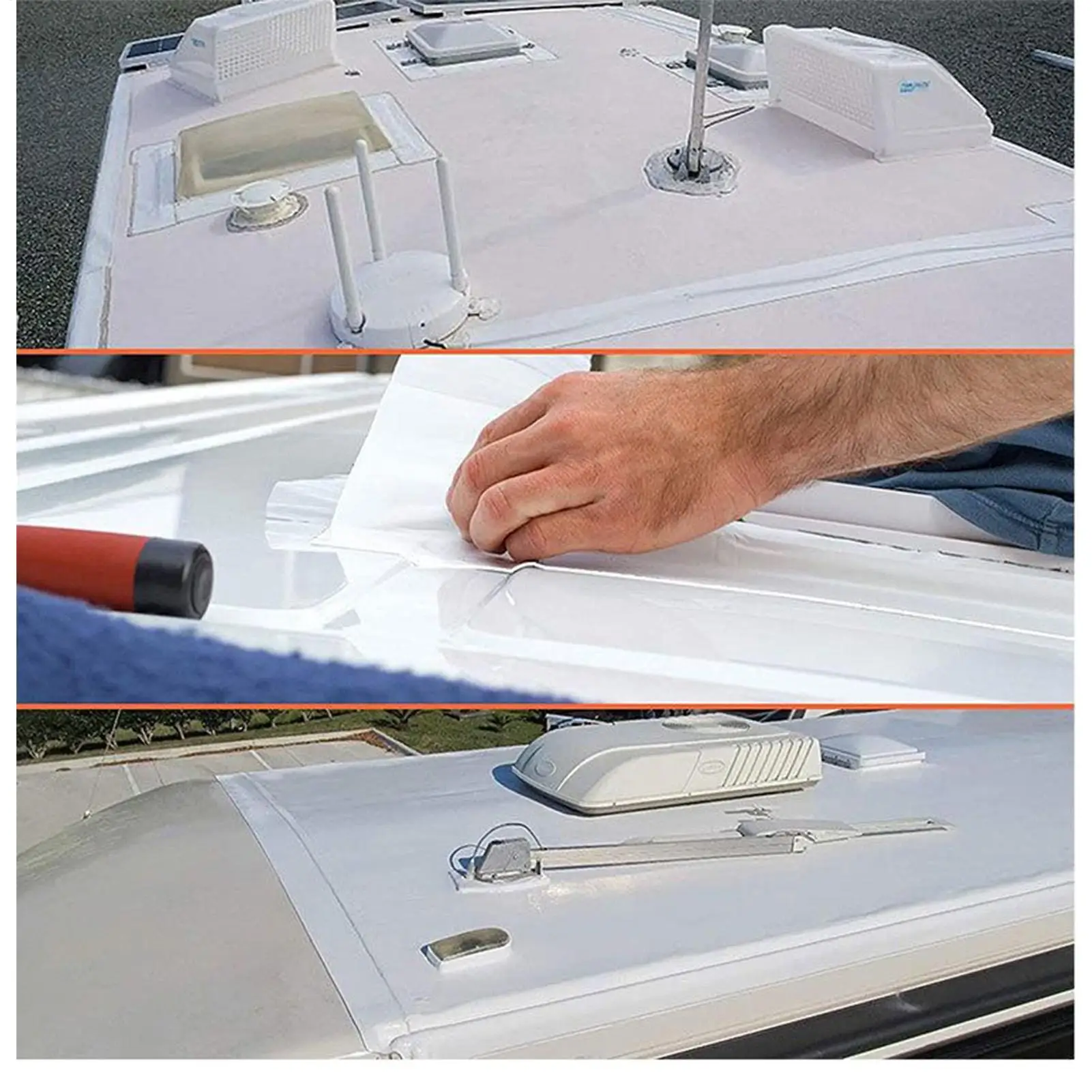 

Лента для крыши автофургона, водонепроницаемая герметичная лента для кемпинга, устойчивая к атмосферным воздействиям уплотнительная лента для ремонта утечек автомобиля для люков на колесах, суставов, люков