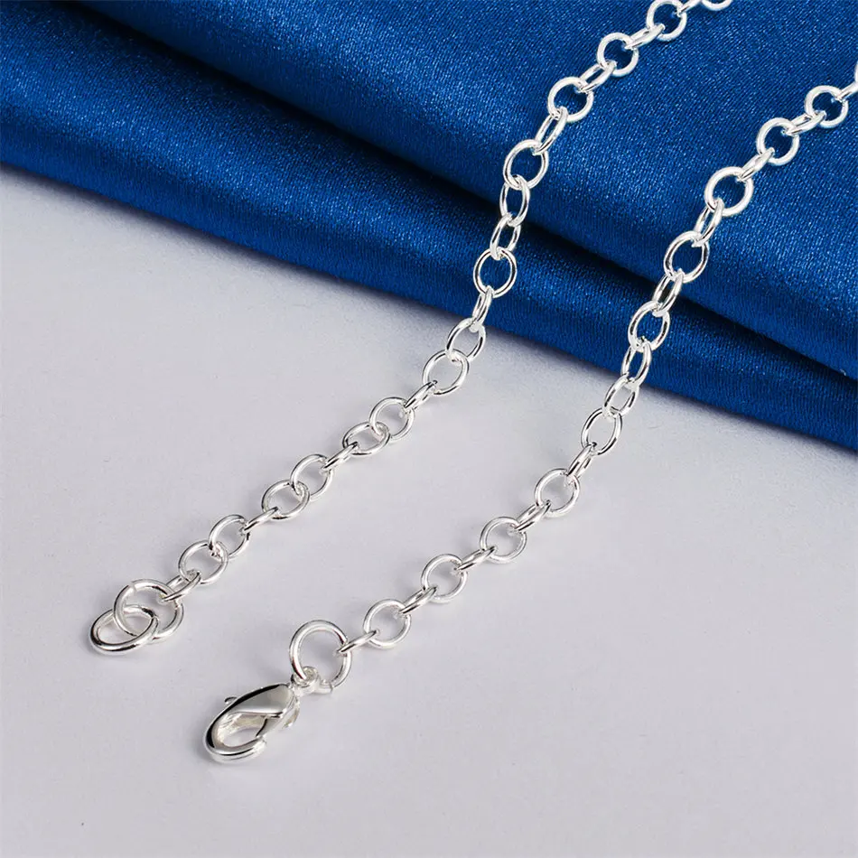 Women's 925 Sterling Silver Exquisite Love Lock Necklace