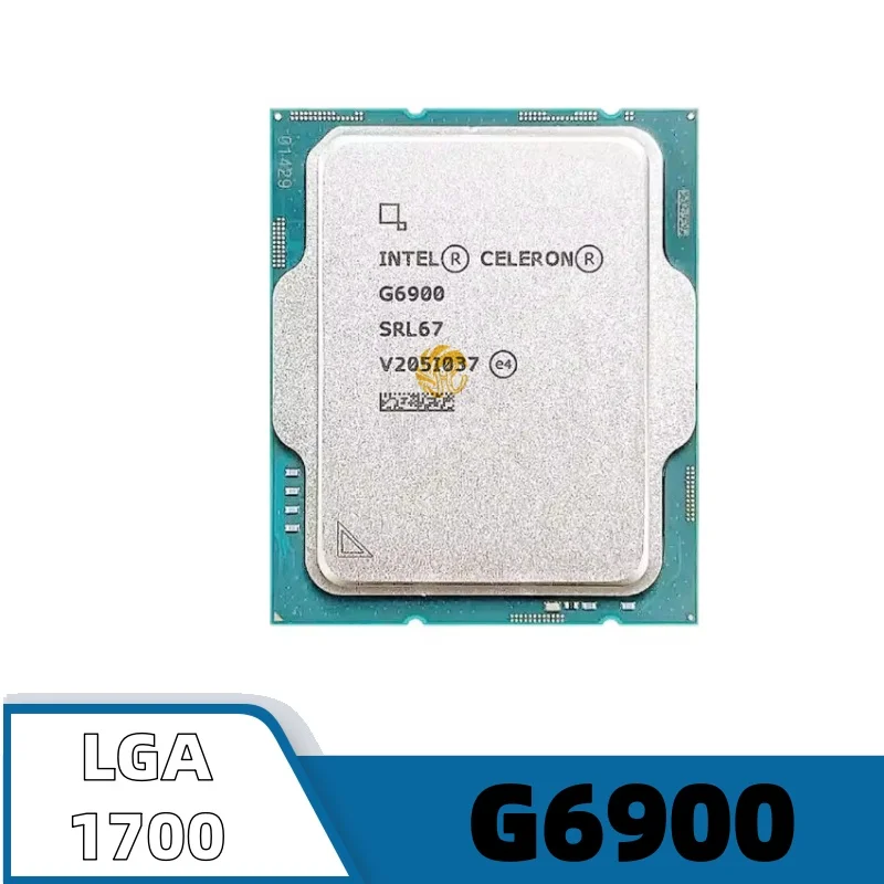 Xeon G6900 3.4GHz 2-Core 4 threads 46W Computer CPU Processor Server G 6900 Package LGA 1700