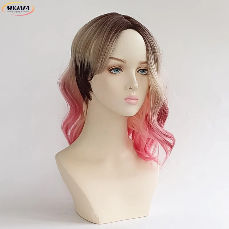 Гвен Стейси Косплей Парик Gwendolyn Maxine Высокое Качество Черный Блондин Розовый Ombre Термостойкие Синтетические Волосы Аниме Парики + WigCap Гвен Стейси Косплей Парик Gwendolyn Maxine Высокое Качество Черный Блондин Розовый Ombre Термостойкие Синтетические Волосы Аниме Парики + WigCap