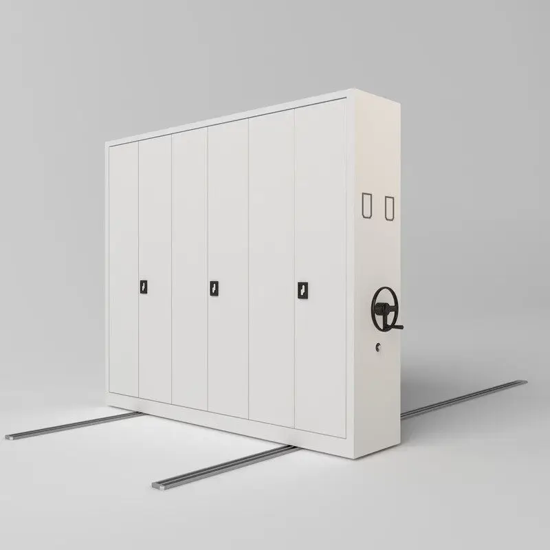 Dense Rack Archives Electric Intelligent  Cabinet Hand-cranked Mobile Voucher  Steel File Cabinet Data Shelf