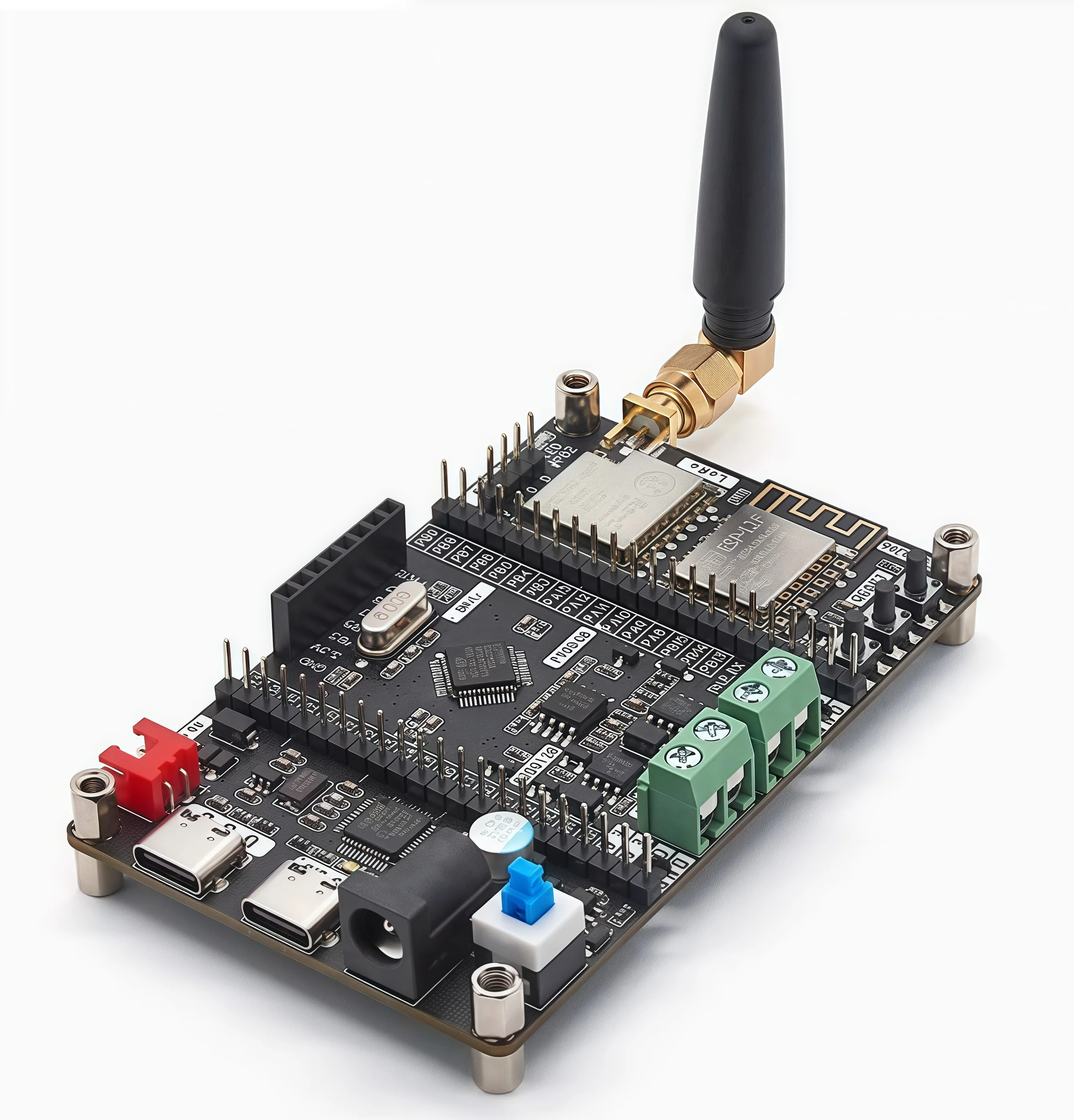 

Плата разработки STM32F103C8T6, маленькая системная плата STM32, автономный чип, связь Lora, загрузка в один клик