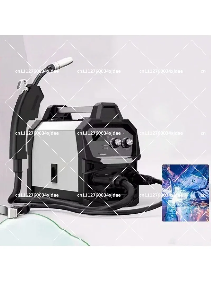 220V Portable Gasless MIG Welder Large Body High Efficiency Second Protection Welding Machine