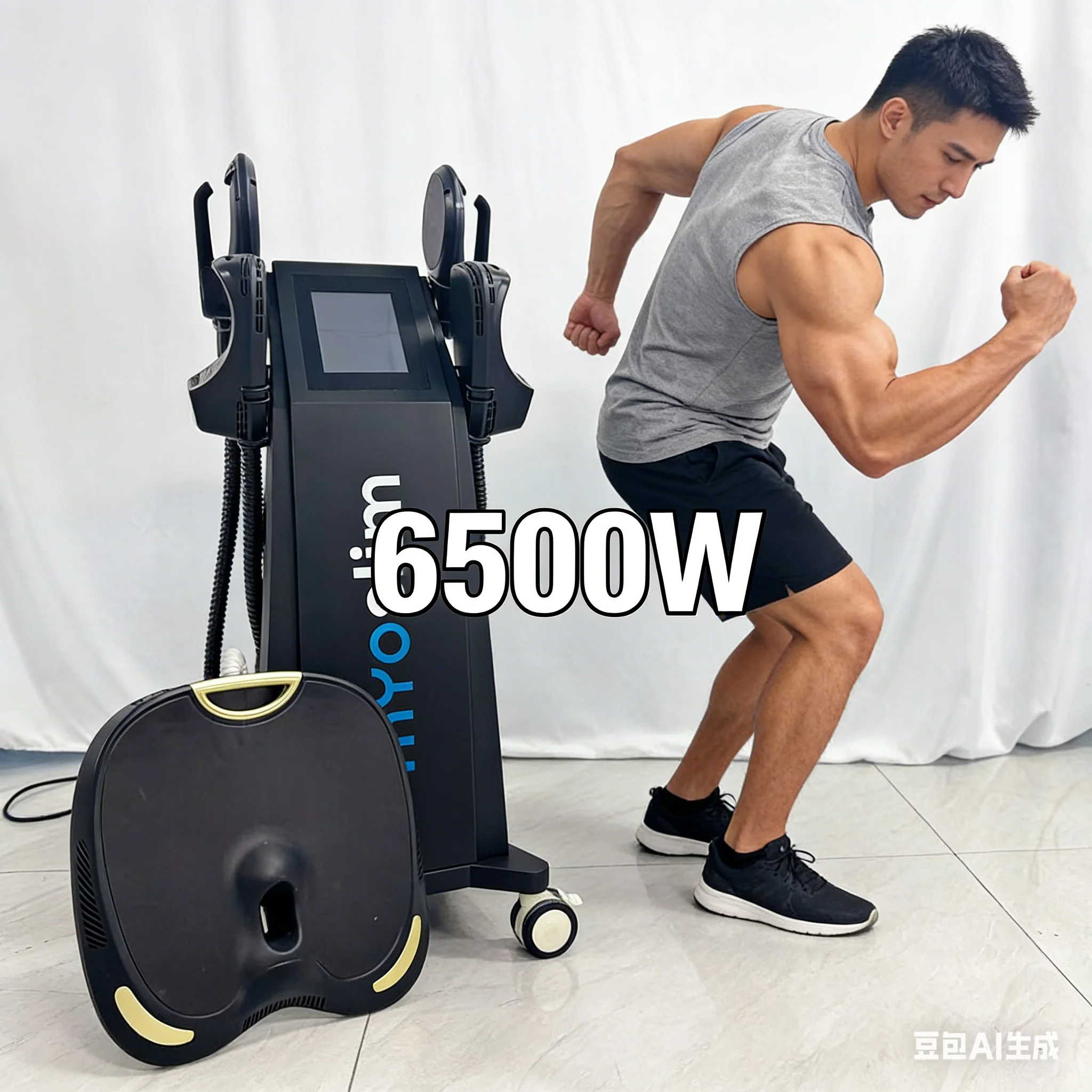 

Аппарат для коррекции фигуры MYOslim 6500W 15T 200HZ EMS Neo RF Nova HIEMT для наращивания мышц, сжигания жира, снижения веса, стимуляции мышц, CE