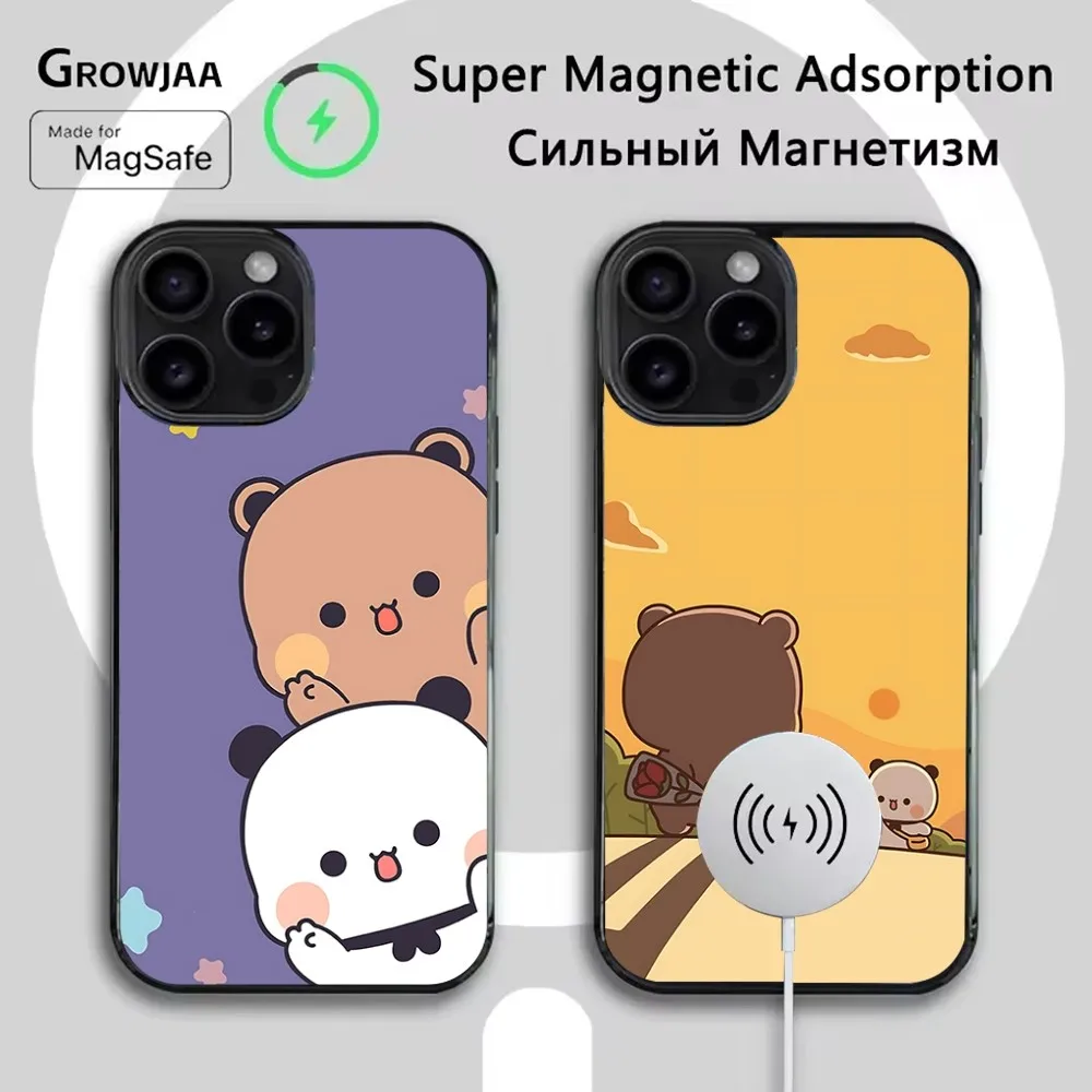 

Cute BuBu DuDu Phone Case For iPhone 16e,16,15,14,13,12,11,Plus,Pro,Max,Mini Magsafe Magnetic Wireless Charging
