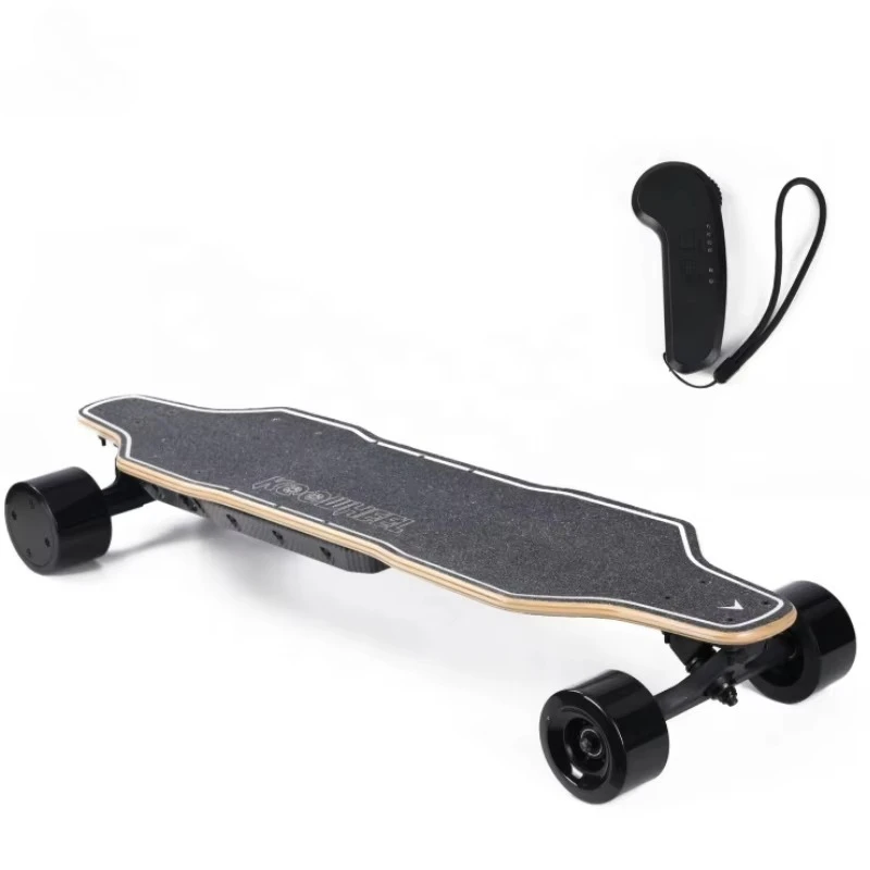 Airo JIESEN Wholesale OEM ODM Electric Skateboard Longboard Gun-Type Remote Control Kit Dual-Drive 38KM/H 15-20KM Range Belt