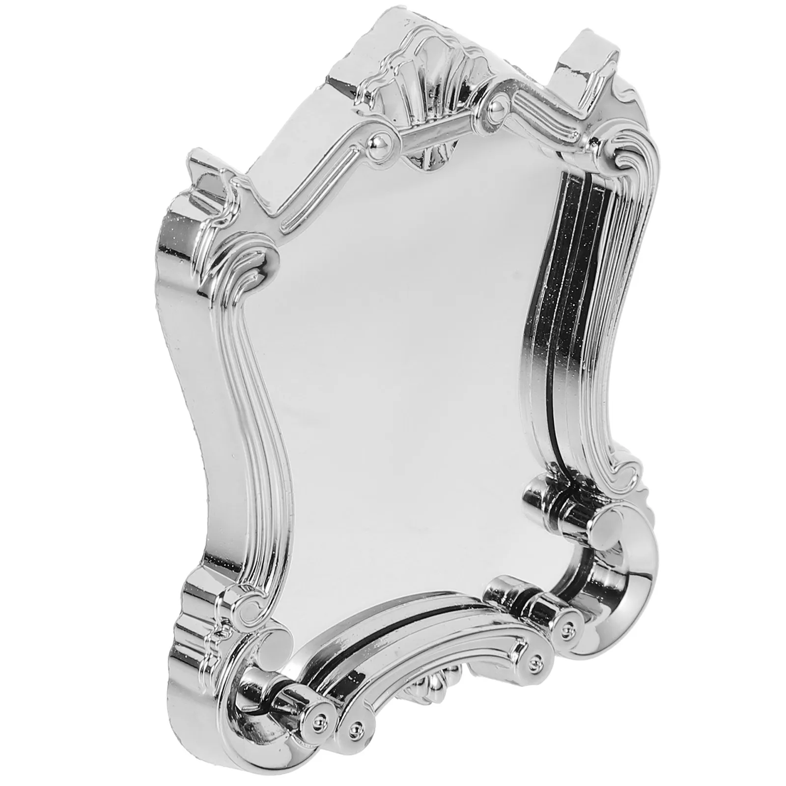 

Miniature Mirror For House Decor Kids Pretend Play Mini Mirrors Set Plastic Wall Ornament Living Room Bedroom Bathroom Study