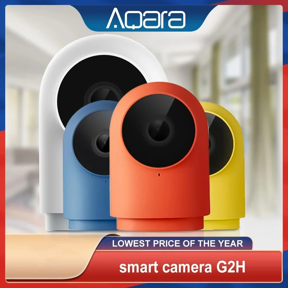 

Оригинальная камера Aqara G2H 1080P HD ночного видения, мобильный мониторинг Homekit G2 H, камера для Apple Xiaomi Mijia Homekit App