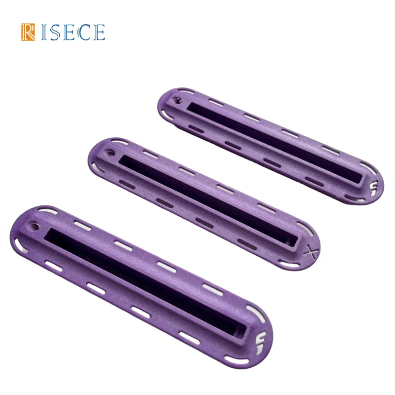 Surfboard Fin Box Surfing Accessories Easy To Install With Screws And Key Colourful Tri Fins Box 3pcs/set