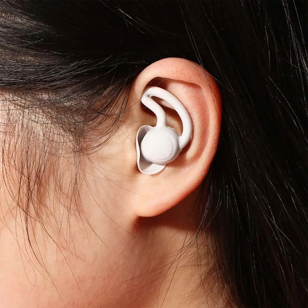 Tapered Shape Sound Insulation Quiet Protective Earplugs Ear Protector Noise reduction Earplugs Soft Silicone Ear Plugs