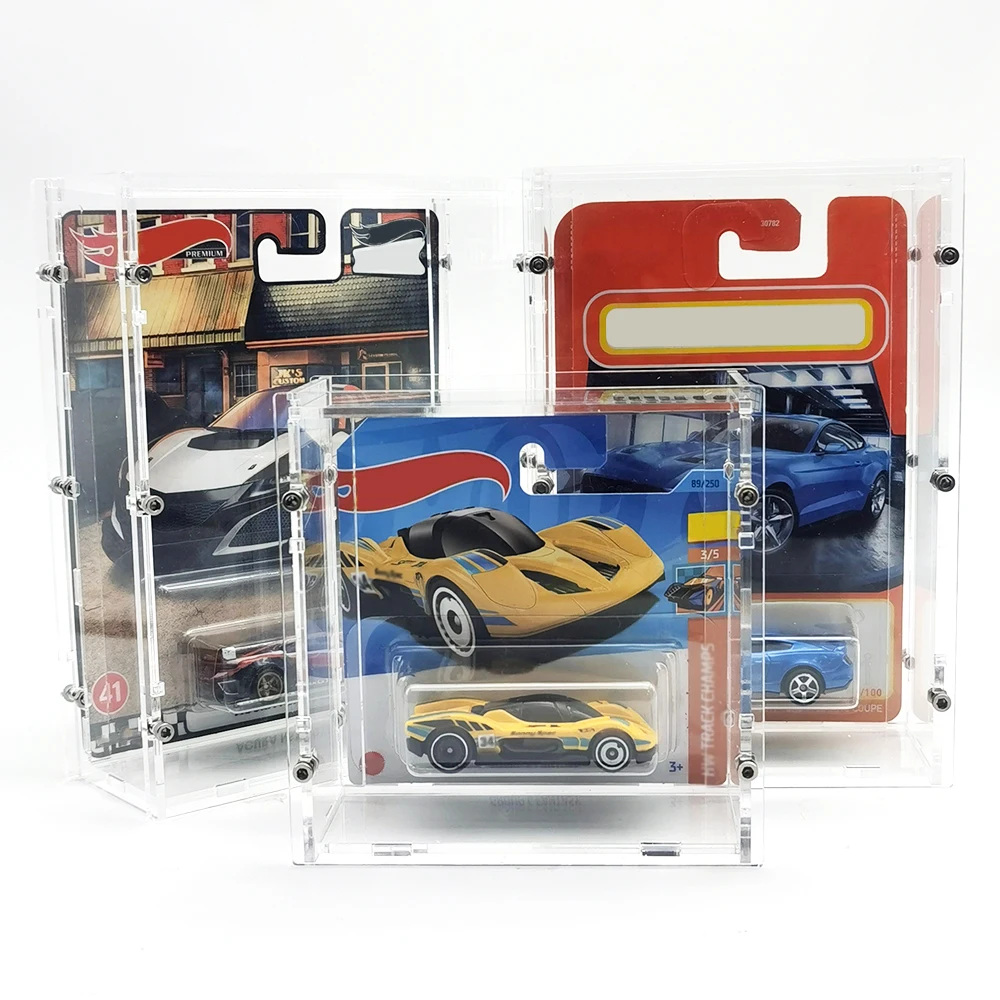 Bob Acrylic 1/64  Model Car Display Case For Hotwheels RLC Acrylic Transparent High Grade Box（without cars）