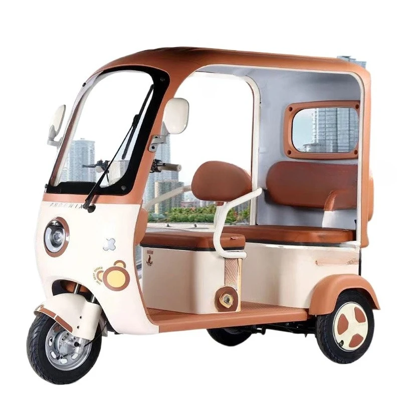 

Electric tricycle, women pick up and drop off children, the elderly, three-wheeled battery car, integrated carport scooter