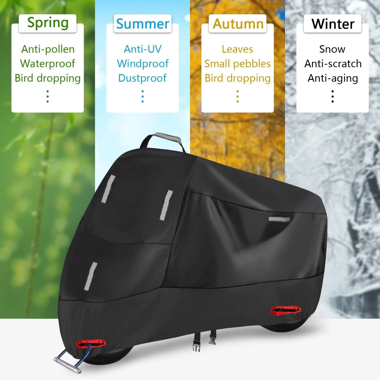 

Outdoor Waterproof Scooter Cover Sunshade Protector for Electric Motorcycle & Motorbike