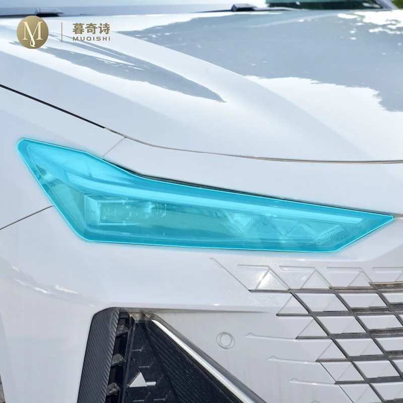 

Для Changan UNI-V 2022-2023 внешняя фара автомобиля с защитой от царапин защитная пленка TPU ремонт от царапин пленка Аксессуары Отражатель