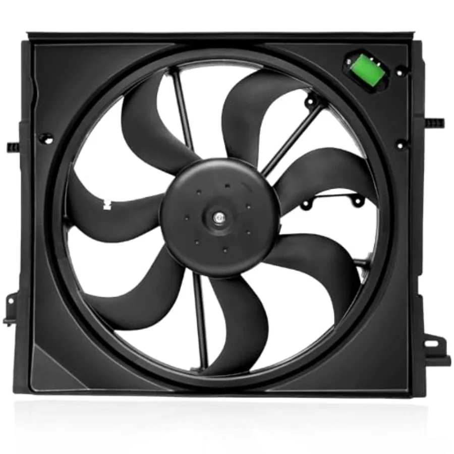 

Radiator Cooling Fan Assembly with Fan Shroud and Motor Compatible with Nissan Rogue Sport Qashqai 2017-2022 2.0L Replaces Numb