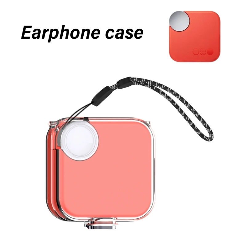 Upgrades Thin Designs Earbud PC Case Dustproof Protections Case Precisions Fit Clear Earphone Case Small for CMF Earbud