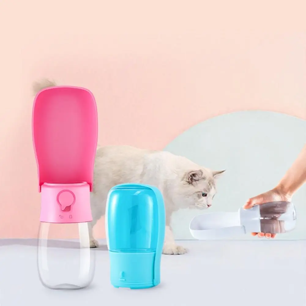 Multi-use 300ml Pet Dog Water Bottle Portable Foldable Pet Walking Feeder Leakproof Pet Water Dispenser Kitten