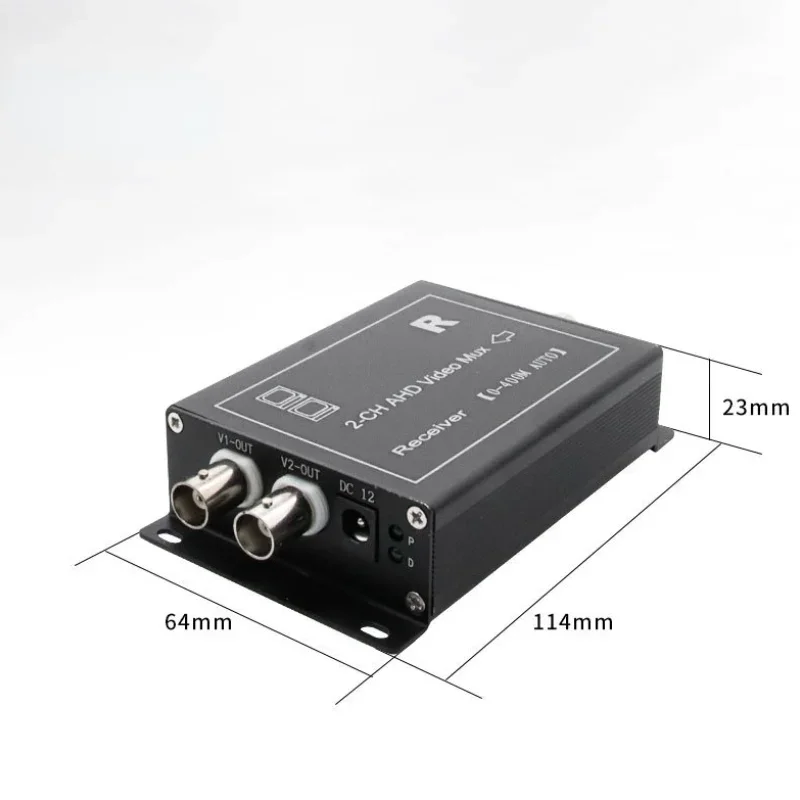 Imagem -03 - Multiplexer Video Coaxial com Distância de Transmissão do Sinal Câmera do Cctv Canal 2