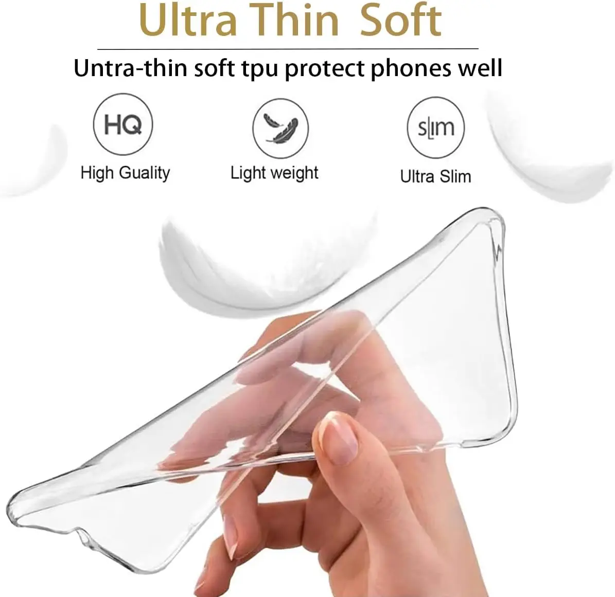 Case For LG Velvet Ultra Thin Soft Clear TPU Cover Case  for LG Velvet 5G LM-G900N LM-G900E Couqe