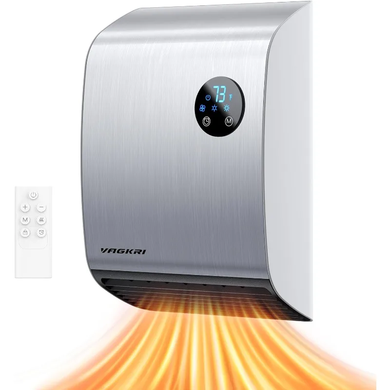 

Electric Wall Heaters, 2S 1500W Fast Heating Space Heaters for Indoor Use, Energy Efficient Indoor Space Heater
