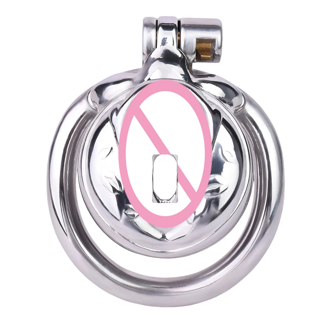 FRRK Stainless Steel Real Pussy Male Chastity Cage With 2026 Silicone Strap Belt Device Sissy Clitora Lock Cock Penis Ring - view 5
