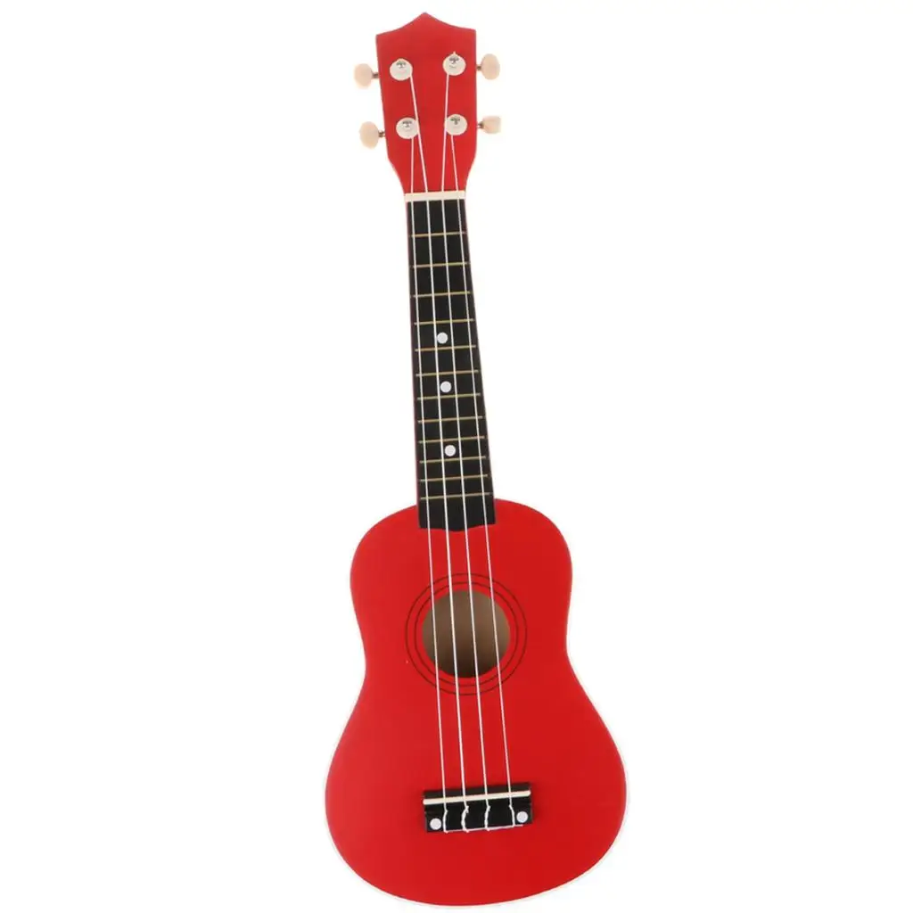 

21'' Professional Ukulele Uke Starter Kit Small 4 Strings Guitar Hawaiian Guitar