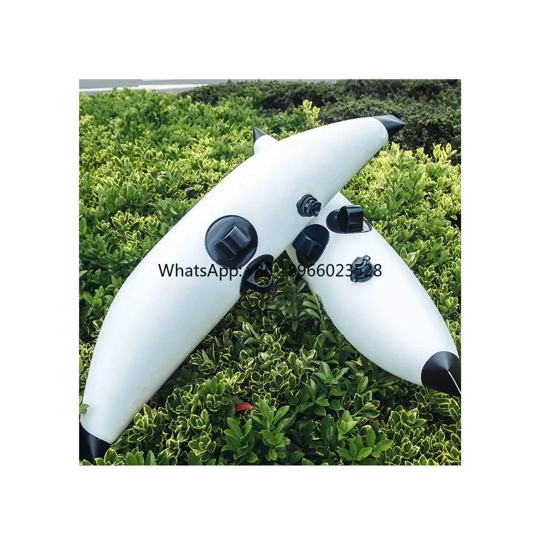 الصين مصنع استقرار العوامة أنبوب عائم قابل للنفخ الأزرق PVC نفخ المناشير لصيد قوارب الكاياك الدائمة