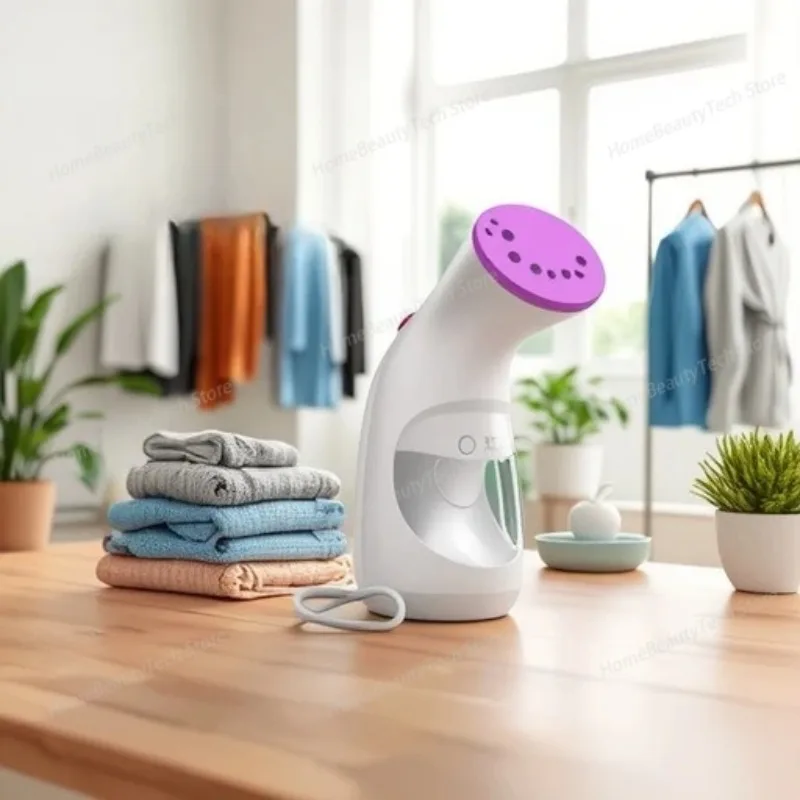 Electric Handheld Steamer 800W Powerful Garment Steamer Portable Fast-Heat Steam Iron Ironing Machine for Home Travel