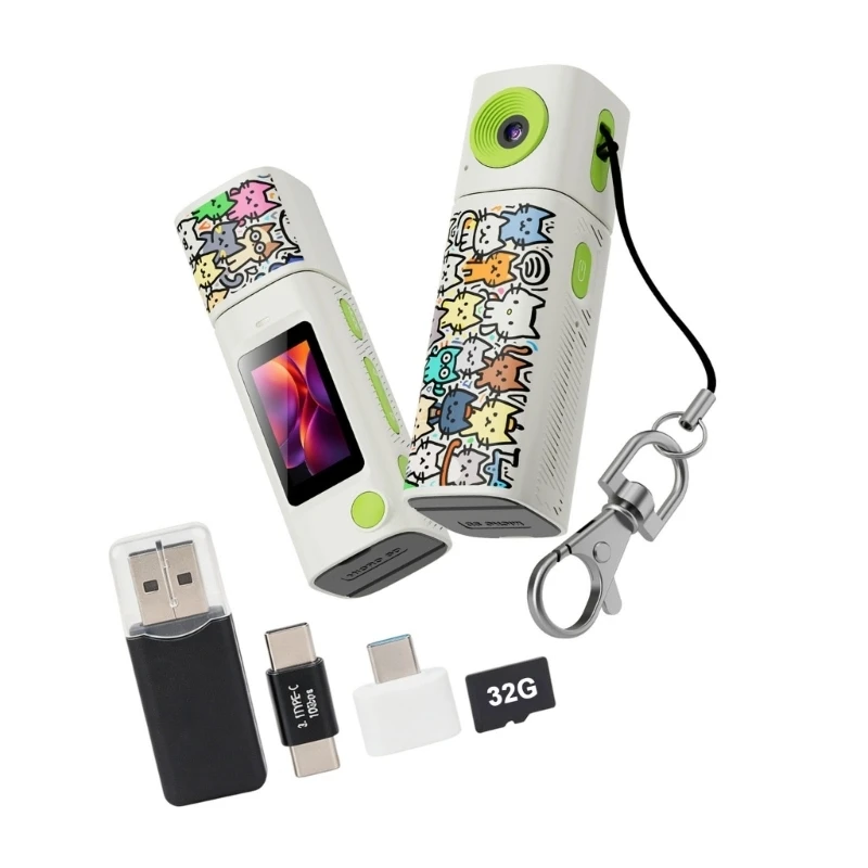 

Fun 2K Mini Camera Offering 21 Creative Filters And Expandable Memory For New Photographers 15UB