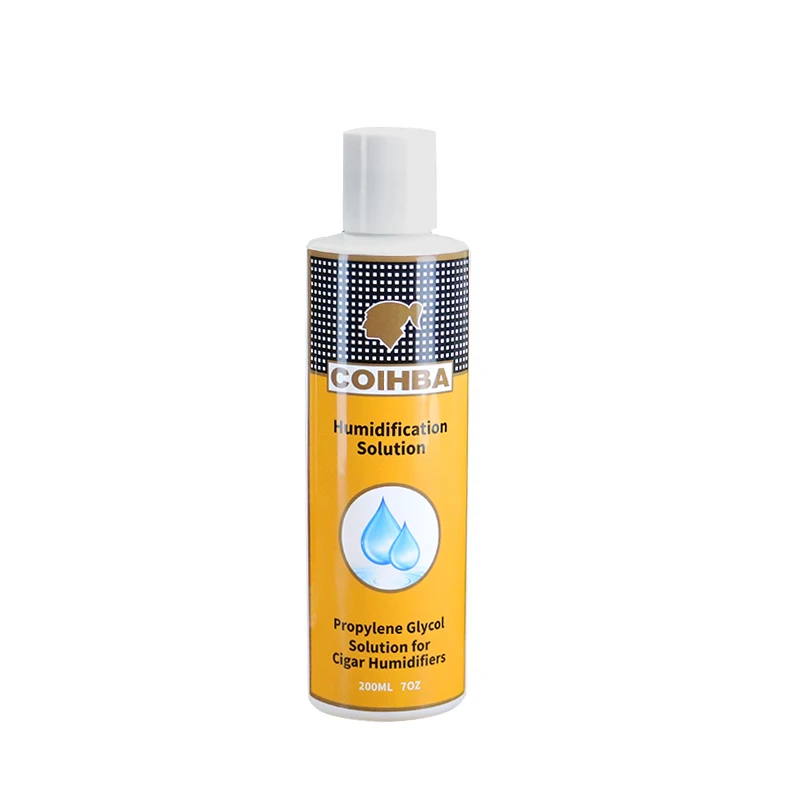 Cohiba Cigare Humidification Water Solution 70% Humidity Ciger Humidifier 200ML Cigar Moisturizing Liquid Cigr Accessories