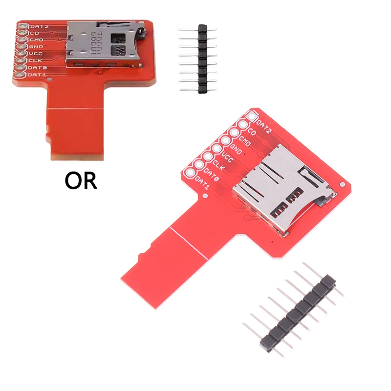 

1 Set High Quality Universal MicroSD Sniffe For TF Card Adapter Plate Compatible For AIduino DIY Accessories