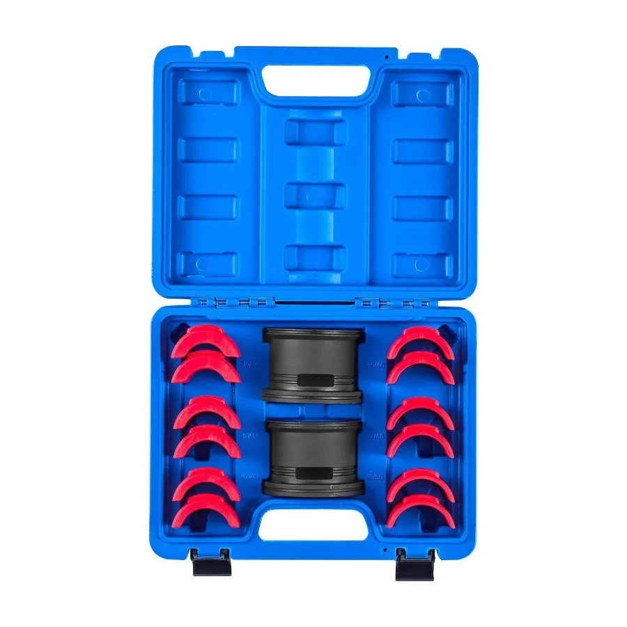 تحمل الصحافة كيت 14 قطعة تحمل سباق وختم سائق مجموعة مع البطانات والمحولات جلبة سائق أداة مجموعة الكربون الثقيلة