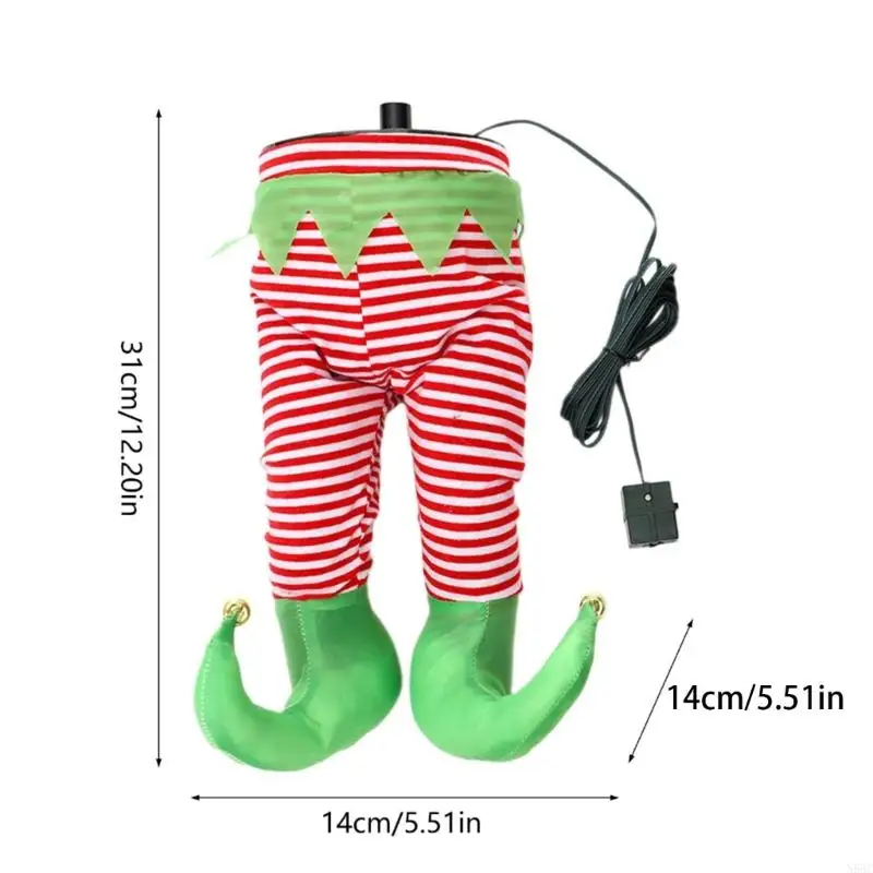 N58C Quần Giáng sinh được cá nhân hóa trang trí lễ hội Chân trang trí cho cây thông Giáng sinh và trang trí tiệc tùng