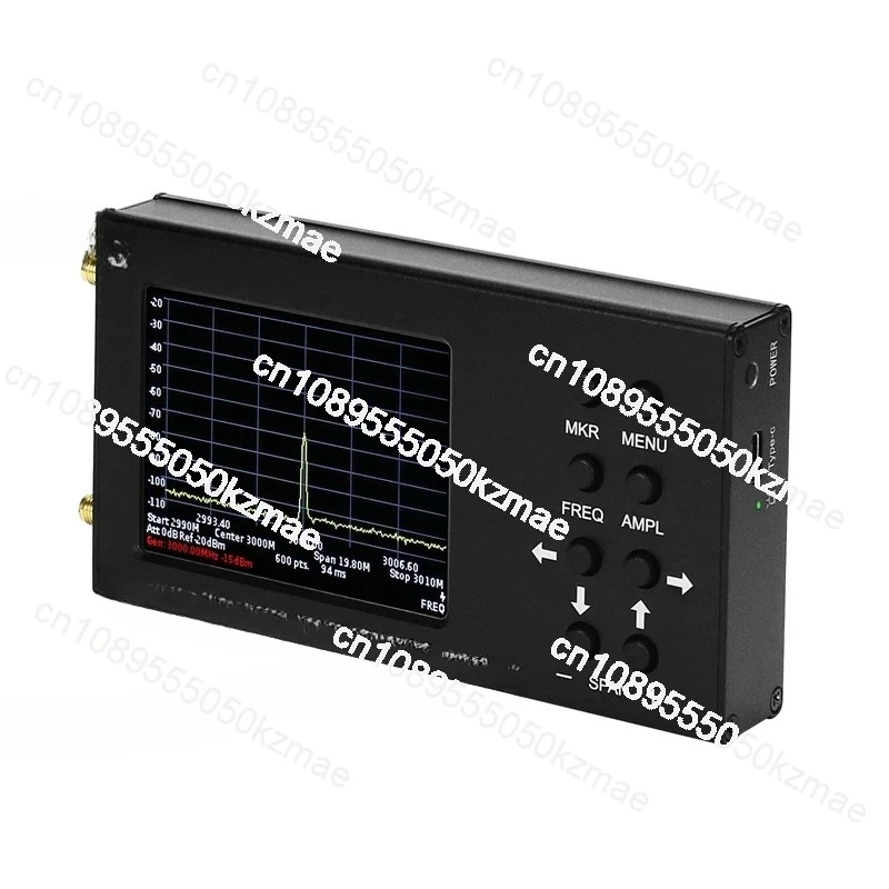 Handheld Digital Spectrum Testing Analyzer Touch Wi Fi RF Gain Band Antenna Professional Frequency