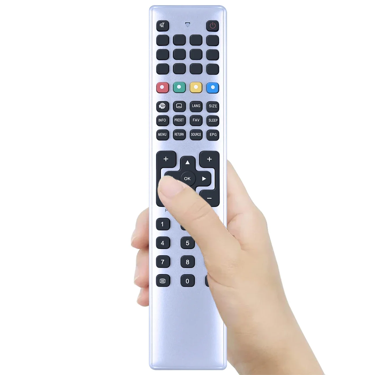 Accoona New Remote Control with Ergonomic Design for MEDION Life Rc1209 Msn40038765 Smart High Definition TV