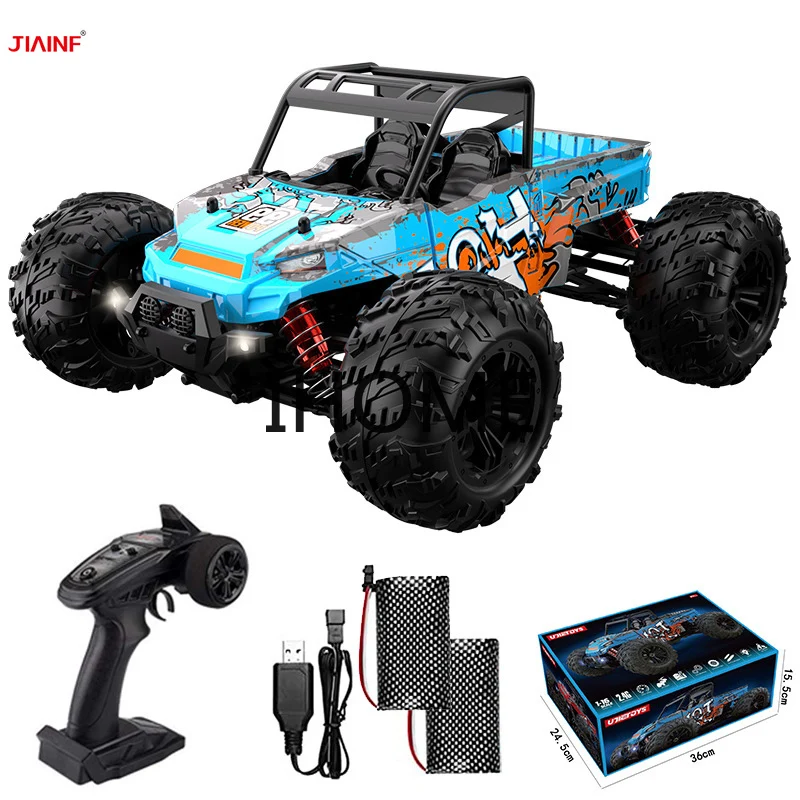 40 Km/h 1:16 High Speed Racing Rc Car Remote Contorl Car New 4 Wheel Drive Full-scale 2.4G Off-road Vehicle RC CAR Boy Toys Gift