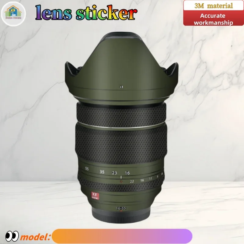 XF1655F2.8 For Fuji XF16-55 F2.8 Camera lens sticker, DIY skin, Precision tailoring wear-resistant protective film